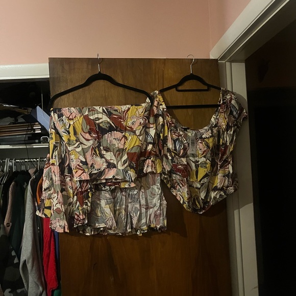 torrid Dresses & Skirts - Torrid Multicolor Floral Skirt Set